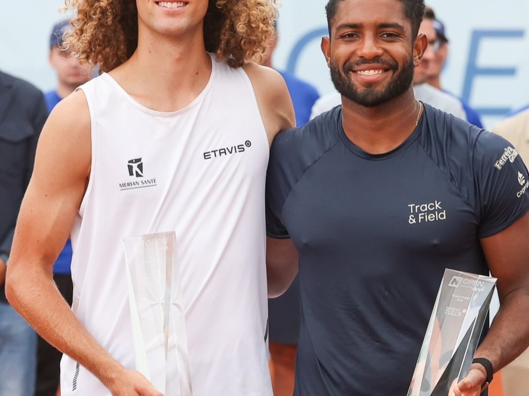 Brunold ganó en Tulln y eligió el micrófono para dejar algo que el circuito ATP toca