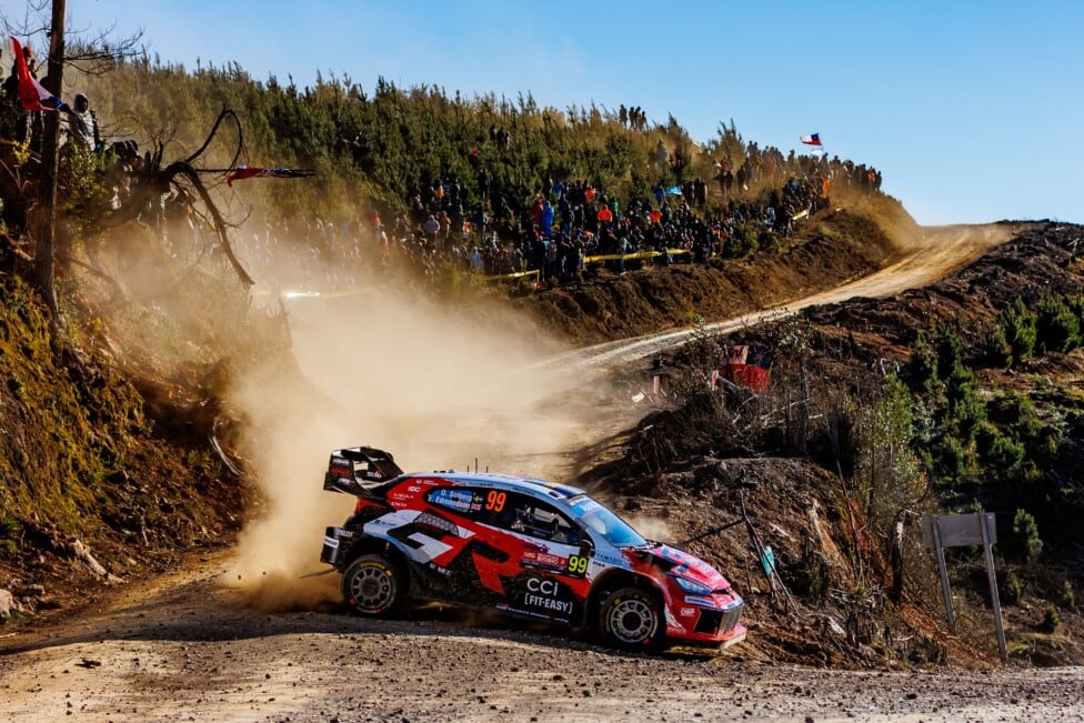 El pibe Solberg hizo todo en Chile y Toyota se prende al cuadro de honor más grande del rally