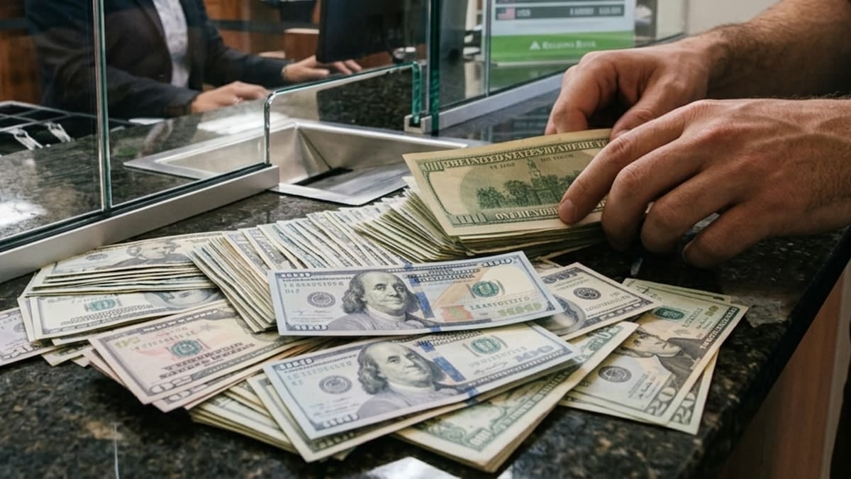 El oficial cerró sin cambios en 1535 pesos y el blue se mantuvo a 1550 en una jornada de estabilidad cambiaria