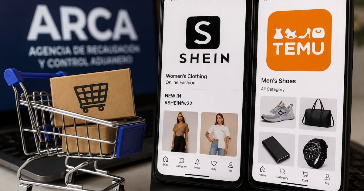 Compras en Shein y Temu: la franquicia de US$ 400 no es el único dato que define el costo final de un envío