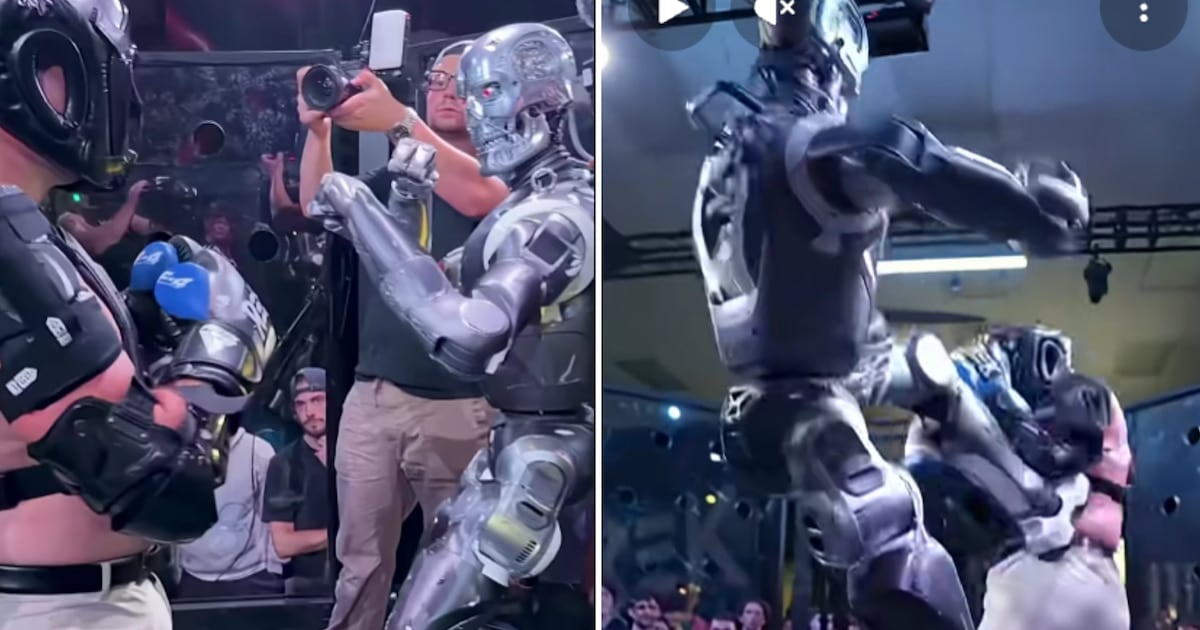 Robots de acero, streamer herido y un show que la Justicia de California quiere frenar
