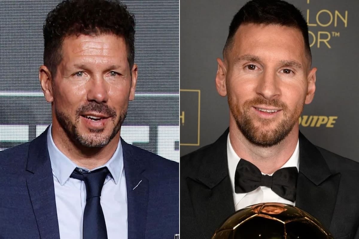 Simeone se sacó el saco de técnico y se puso el de argentino: a Messi lo bancó de abajo