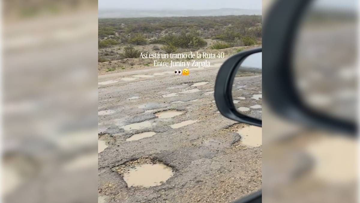 Treinta kilómetros de corcoveos: cuando la Ruta 40 entre Junín y Zapala se vuelve una prueba de paciencia
