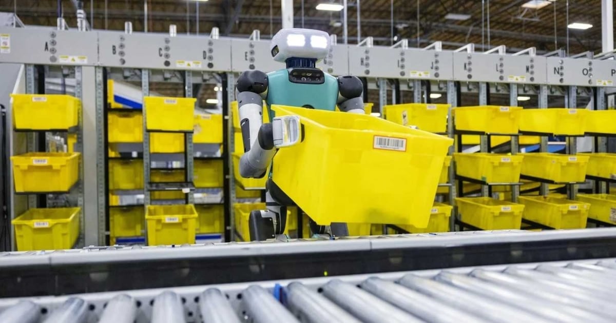 Amazon pasó el millón de robots y, de yapa, se accidenta más que el resto