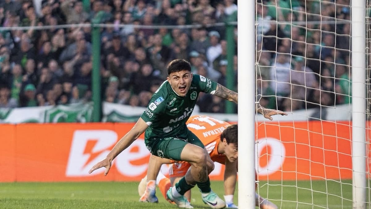 El Verde se comió a River en Junín y se prende arriba: Sarmiento 1-0 con gol de patio baldío
