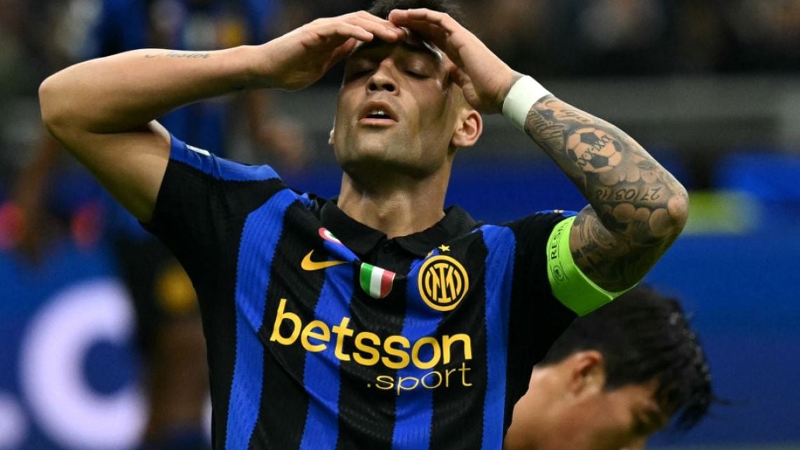 Lautaro Martínez, parado: el Toro se queda sin dentellada por tres semanas y tiembla la Selección