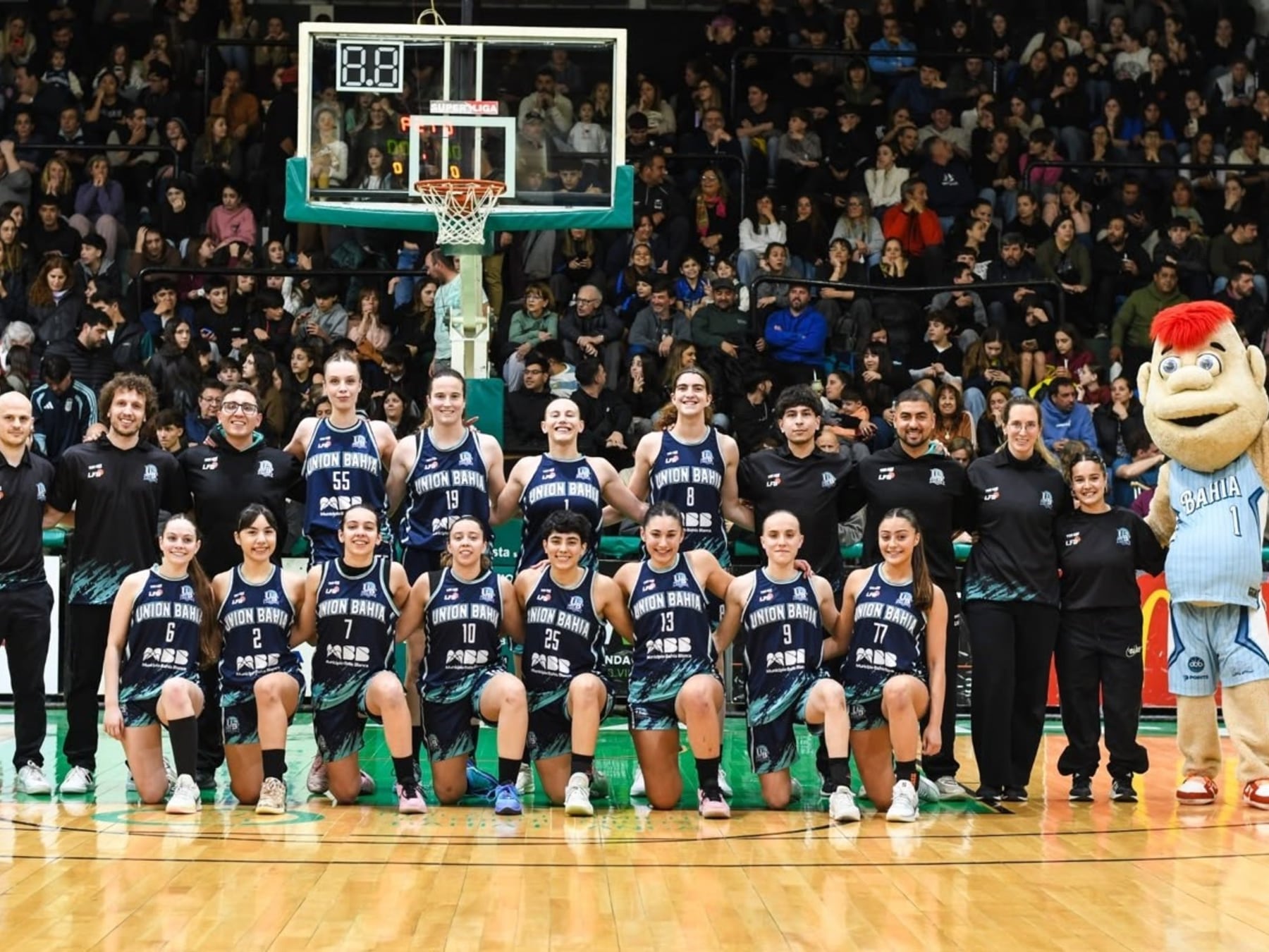Bahía Blanca se dio el gusto que esperaba hacía cuatro décadas: volver a la Liga con las chicas