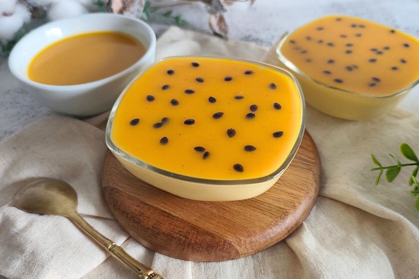 Una mousse de maracuyá bien cremosa, sin horno y al alcance de cualquier cocina de domingo