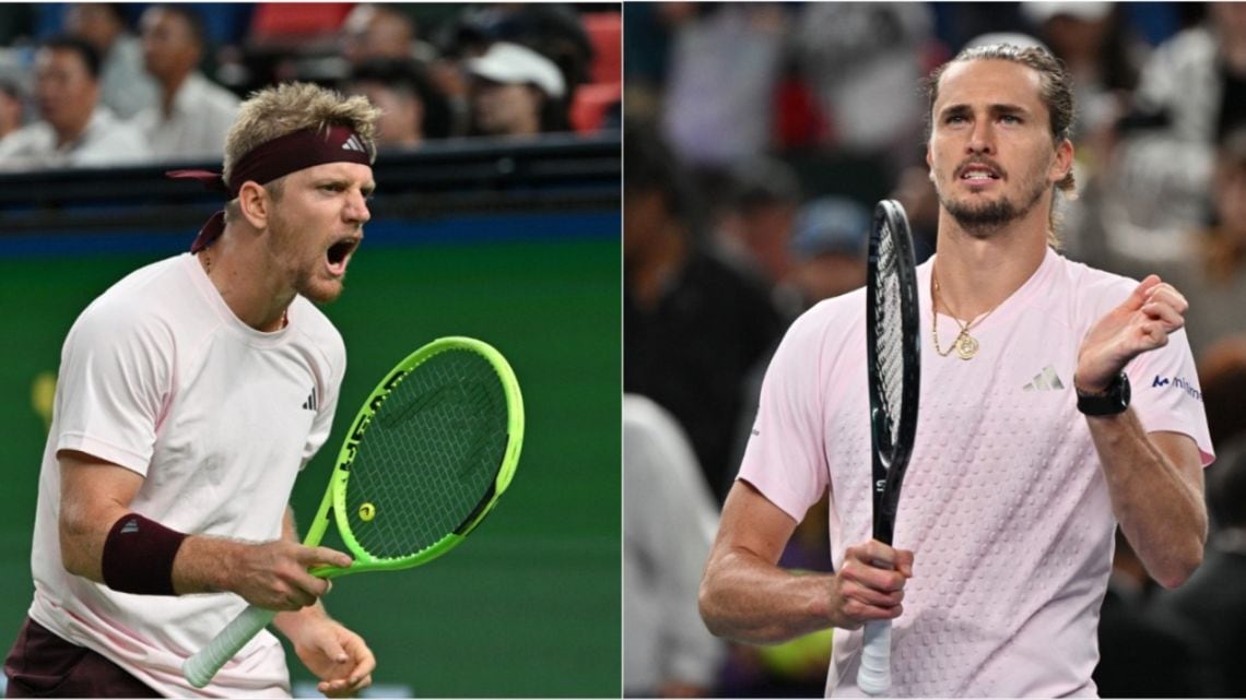 Davidovich le arruinó la noche a Zverev y va por la corona en Shanghái