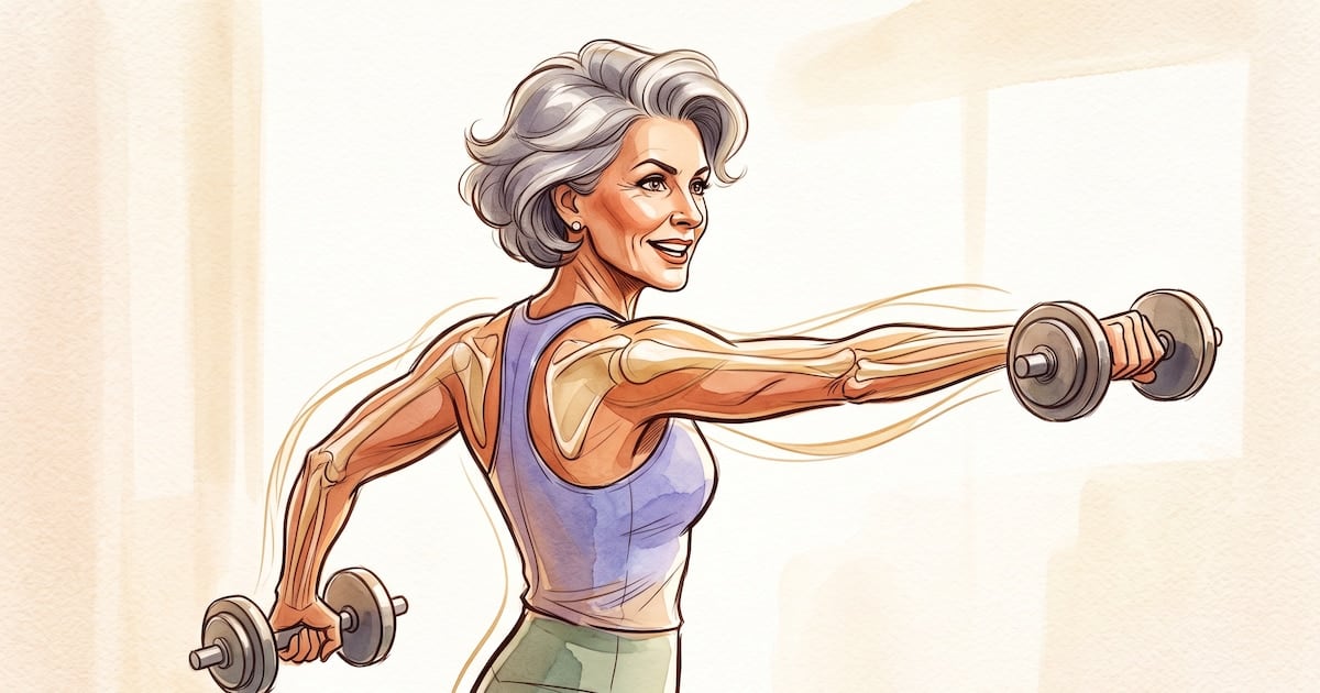 Cuando el cuerpo cambia después de los 50: por qué levantar peso deja de ser opcional y empieza a ser una necesidad