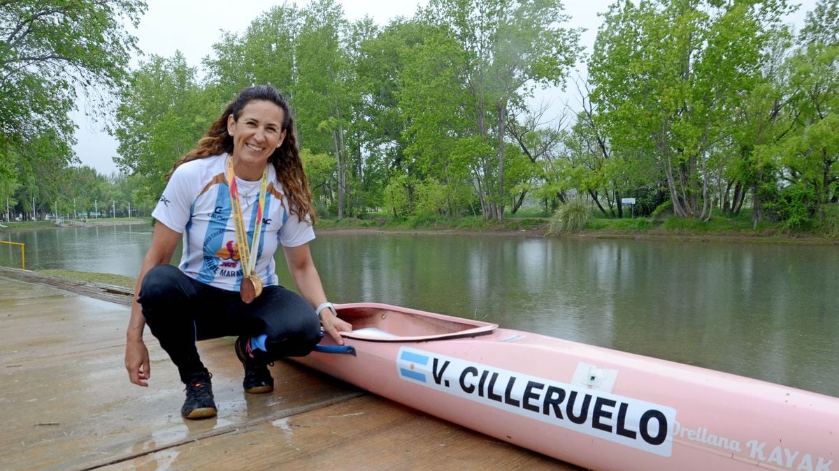 Valeria Cilleruelo cruzó la meta en casa y selló una trayectoria de 26 años en el kayak