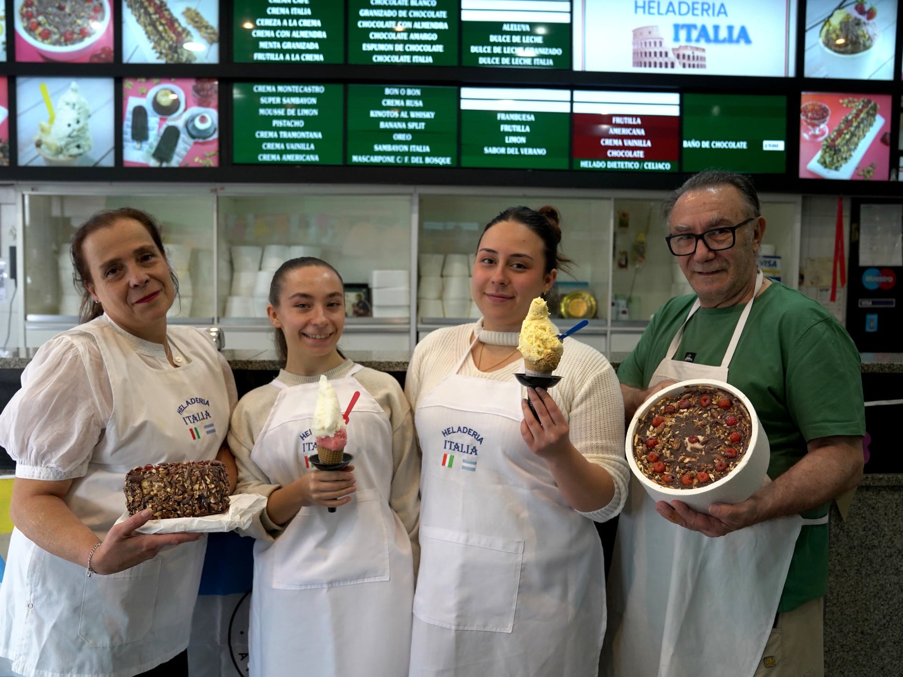 Monte Castro conserva un gelato de 1966 con sabor de familia