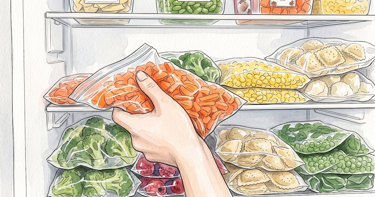 La segunda vuelta al freezer: qué alimentos conviene evitar y cómo reducir el riesgo